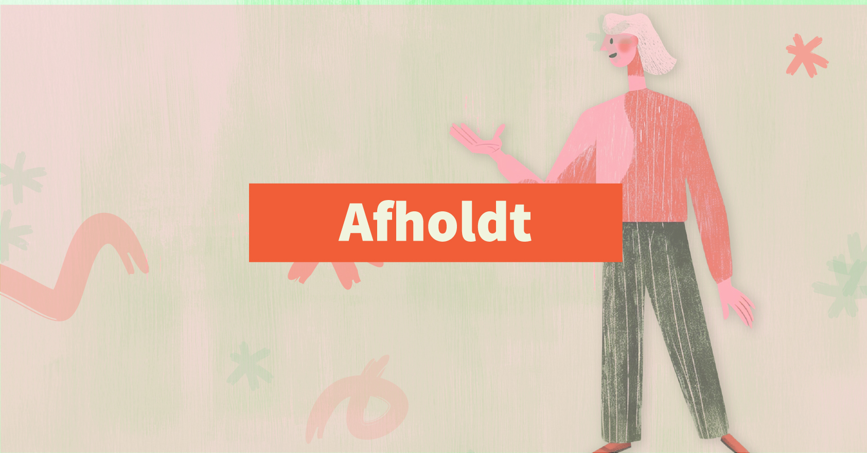 afholdt illustration